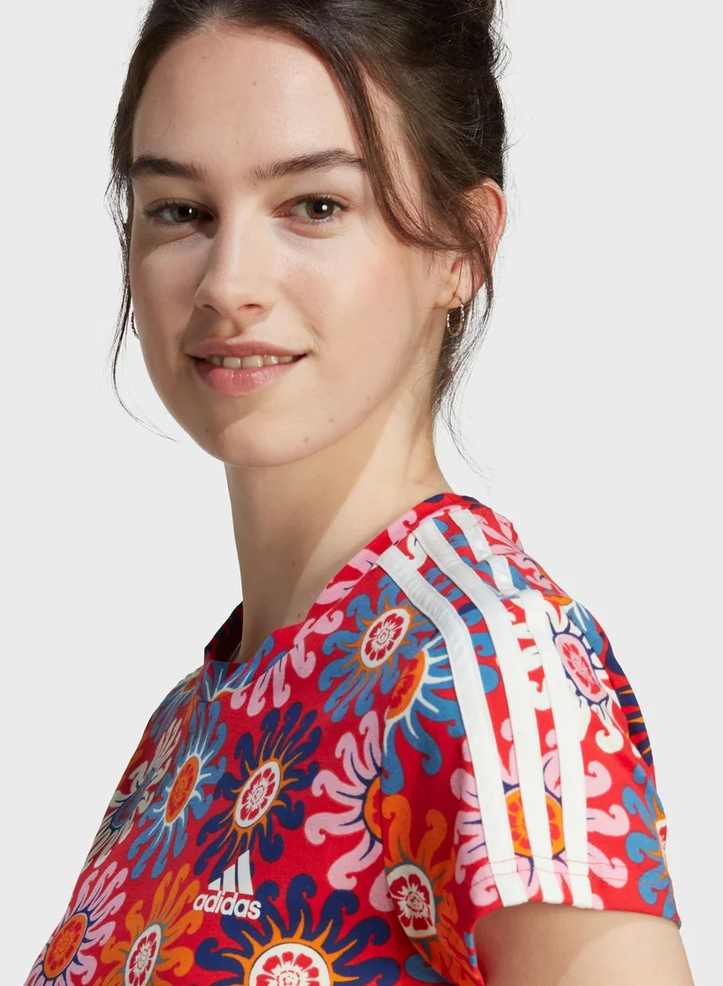 Adidas X Farm Rio Slim Dress