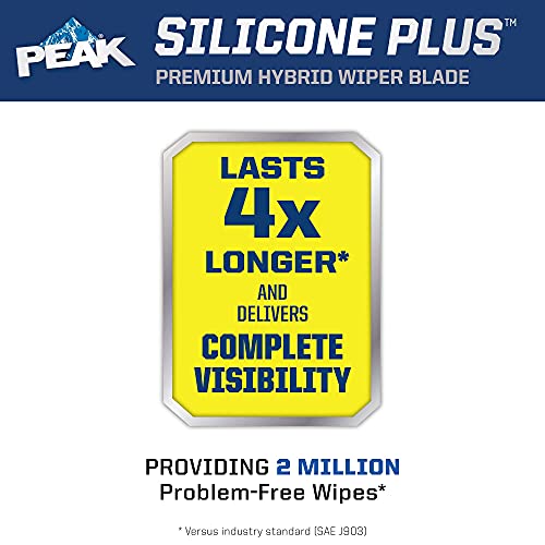 PEAK Silicone Plus Windshield Wiper Blade, 24-Inch (Pack of 1) - Image 3
