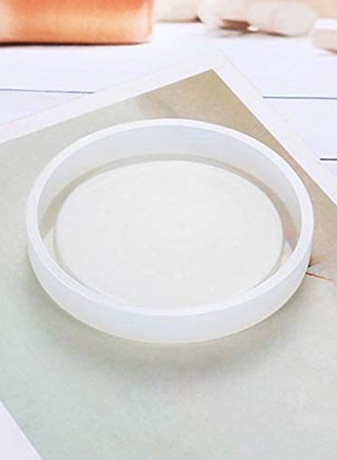 Loquat 3-Piece Silicone Coaster Mould Set Light White 11.5x10x1.3cm - Image 2