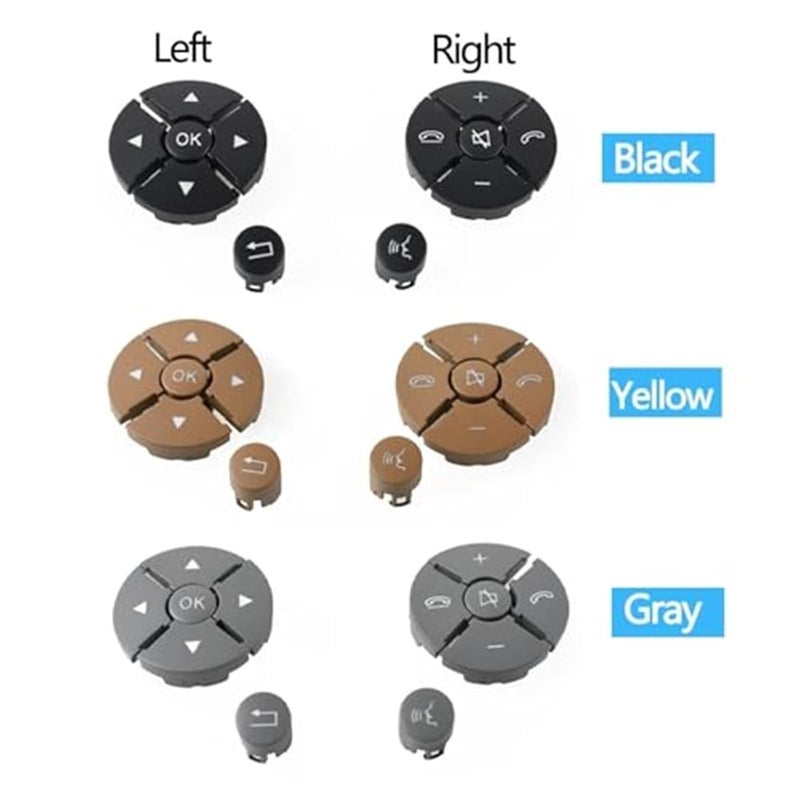 DEMULAX Multi-function Steering Wheel Control Button for Mercedes-Benz - Image 4