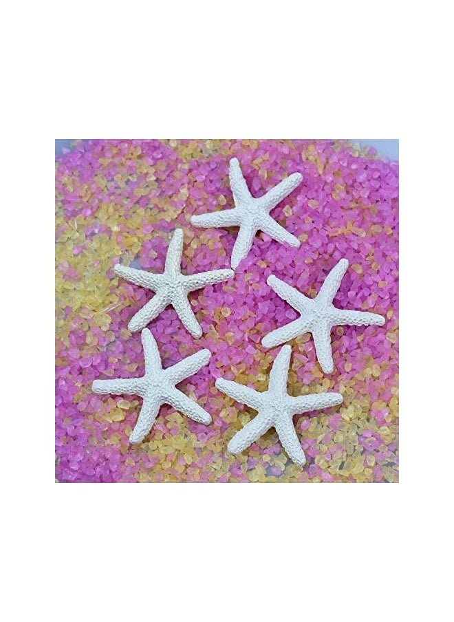 The Bros 25 Pieces Beige Resin Pencil Finger Starfish for Wedding Decor, Home Decor and Craft Project, 2.3 Inches  - Image 4