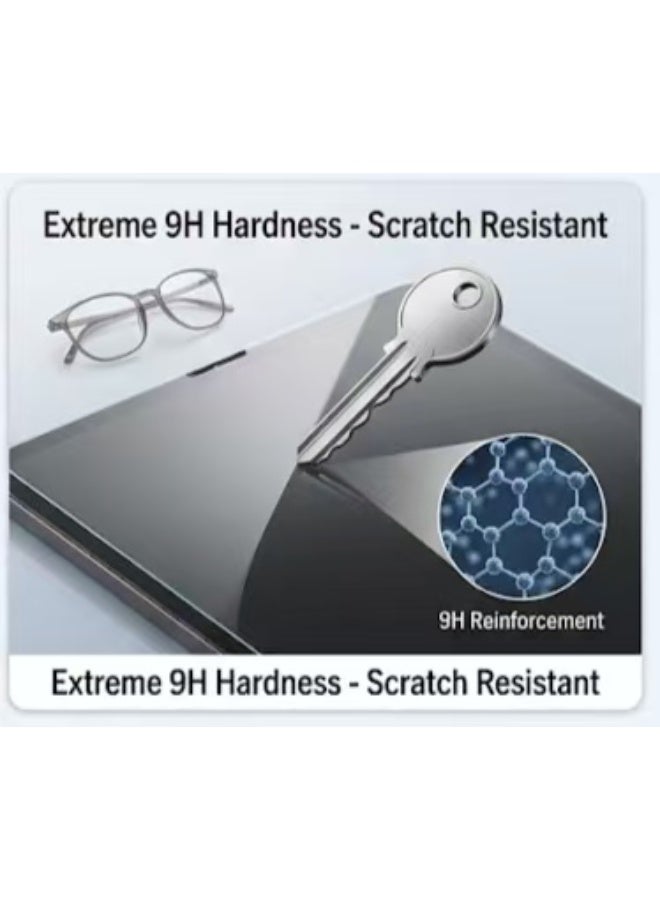 Captaintech 2-Pack 9H Tempered Glass Screen Protector for Samsung Galaxy Tab S11 Ultra / S10 Ultra / S9 Ultra / S8 Ultra (14.6 Inch) - Anti-Scratch High Definition Protective Film with Easy Installation Kit - Image 5
