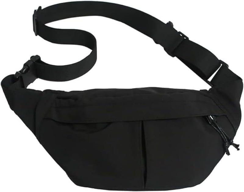 CAIRO WAY Black Hidden Money Belt Anti Theft Slim Lightweight Safety Belt for Bags, Adjustable Sport Strap for Travel Bag, Waterproof Phone Holder for Passport Money - Image 1