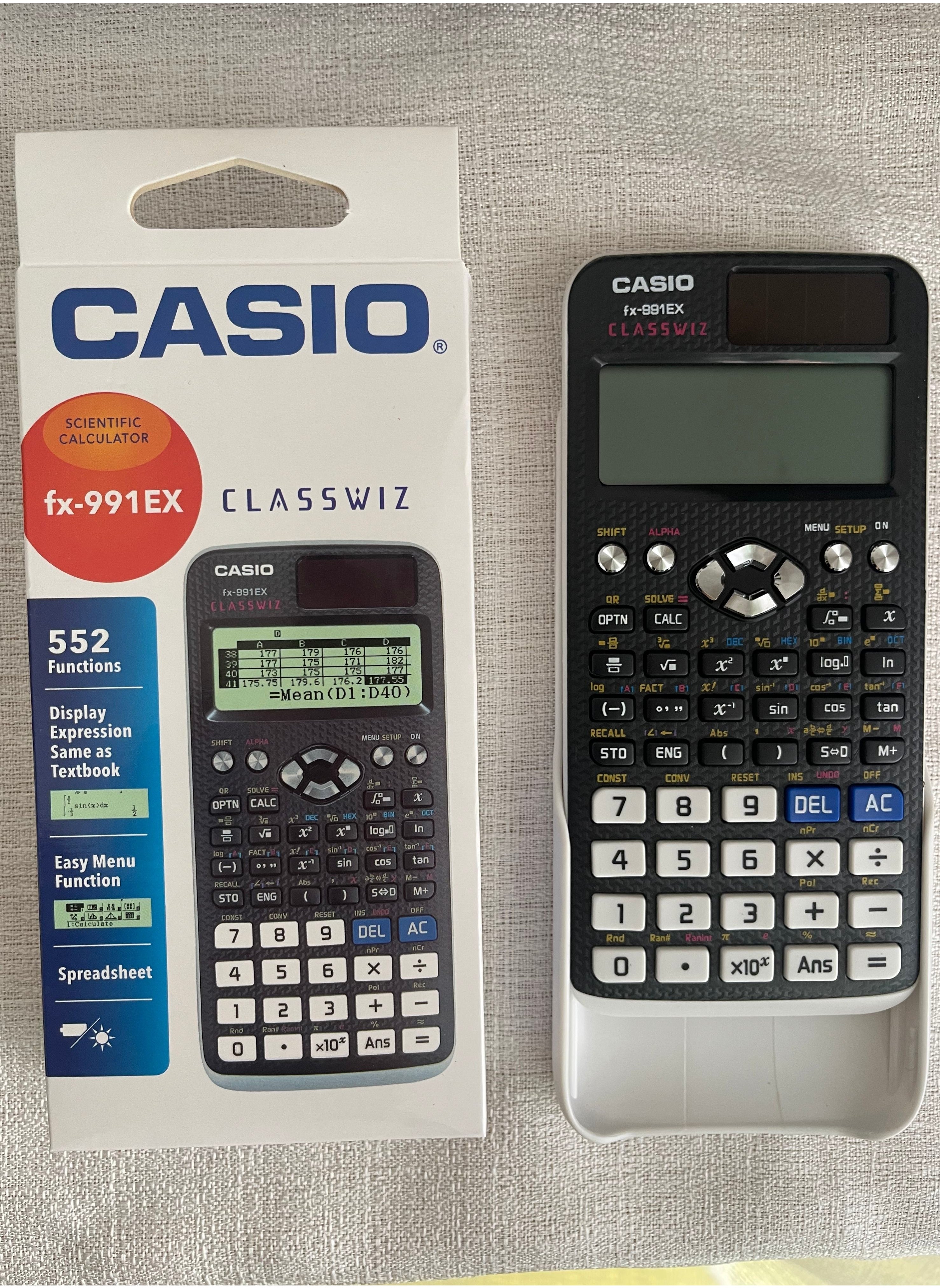 CASIO Fx-991EX ClassWiz Series Scientific Calculator Black KSA | Riyadh ...