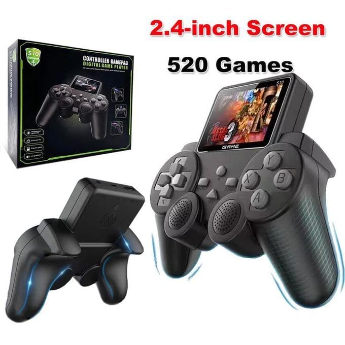 BELOXY Video Game for Kids , Handheld 400 in 1 Games for Kids - Game Box with TV Output & with Gaming Console - Rechargeable Video Game for Kids (Style 3) - Image 4