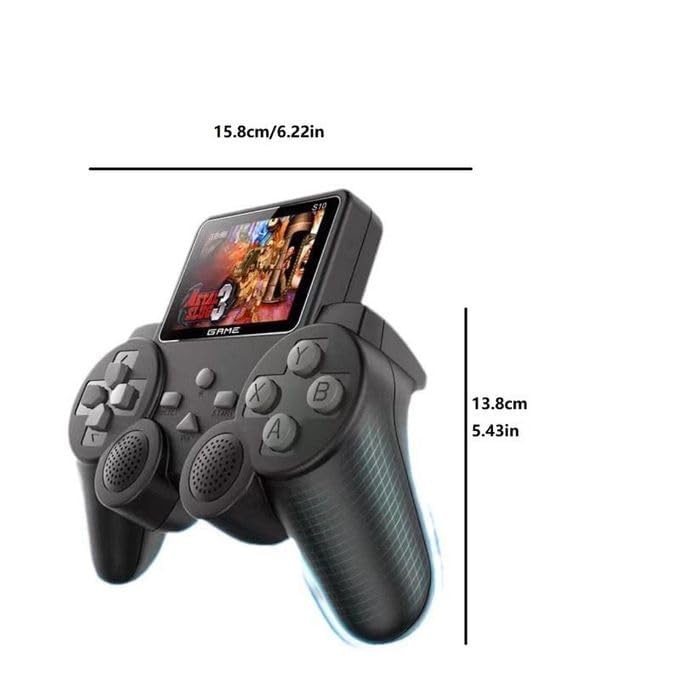 BELOXY Video Game for Kids , Handheld 400 in 1 Games for Kids - Game Box with TV Output & with Gaming Console - Rechargeable Video Game for Kids (Style 3) - Image 2