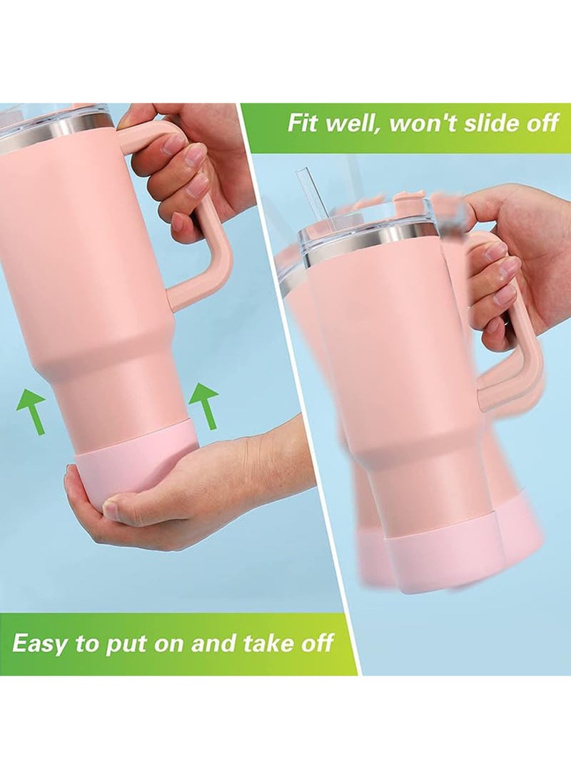 4 PCS of Stanley 40 oz, 30 oz, 20 oz Silicone Boots, Stanley Cup Silicone Accessories, Water Bottle Lower Bumper Protection Cover - Image 3