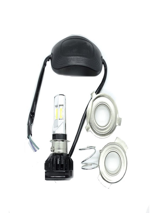 A2D 12V / 25W M6 Full Cobe H4 / HS1 Mi-6 Ultra Bright Bike LED Headlight Bulb KIT 6000K High-Low Beam-White for Yamaha Gladiator SS - Image 2