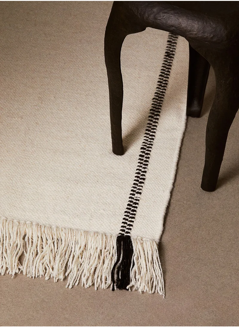 H&M Flat Weave Wool Rug