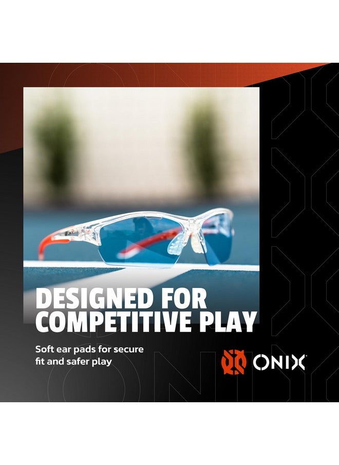 أونيكس نظارات ONIX Pickleball Owl الواقية المريحة والآمنة والناعمة وغير القابلة للانزلاق بتصميم عصري وخفيف الوزن  - Image 2