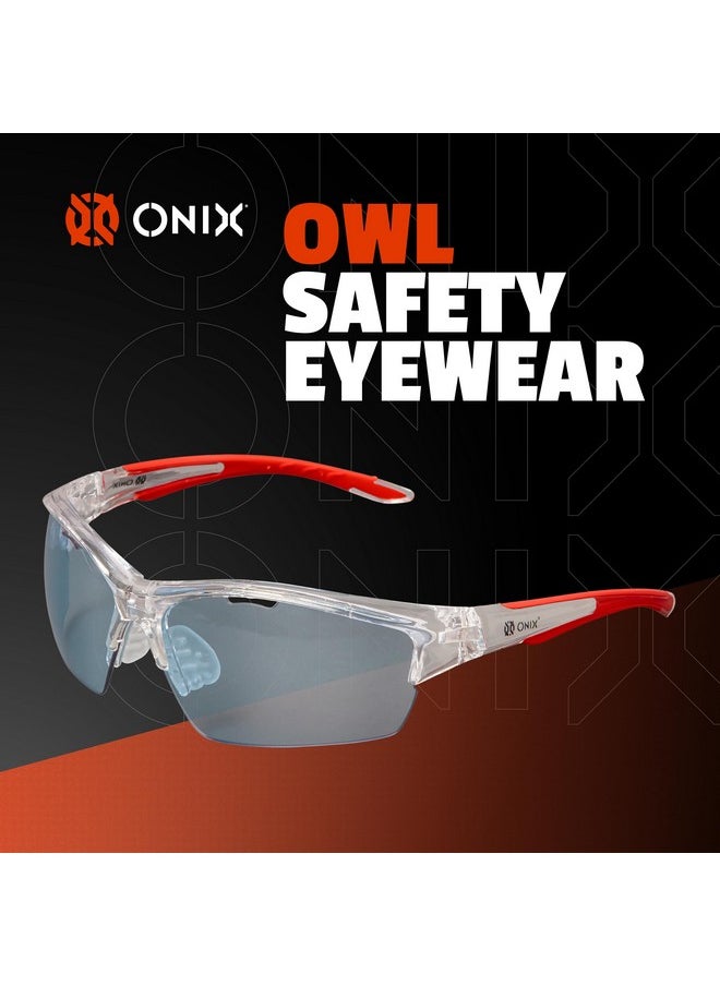 أونيكس نظارات ONIX Pickleball Owl الواقية المريحة والآمنة والناعمة وغير القابلة للانزلاق بتصميم عصري وخفيف الوزن  - Image 1