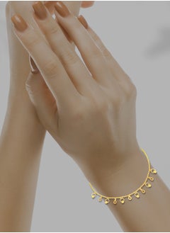 BAFLEH JEWELLERY A Bracelet of Pure Gold, Made with Love – 21K drop Design  - Image 3