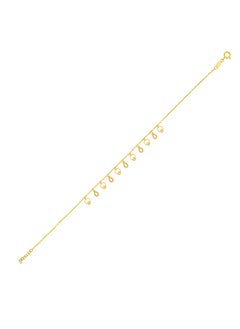 BAFLEH JEWELLERY A Bracelet of Pure Gold, Made with Love – 21K drop Design  - Image 4