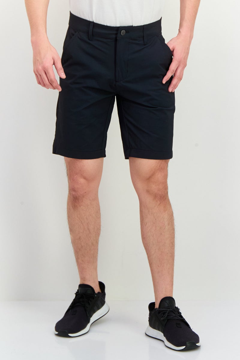 VINCE CAMUTO Men Solid Chino Shorts, Charcoal - Image 1