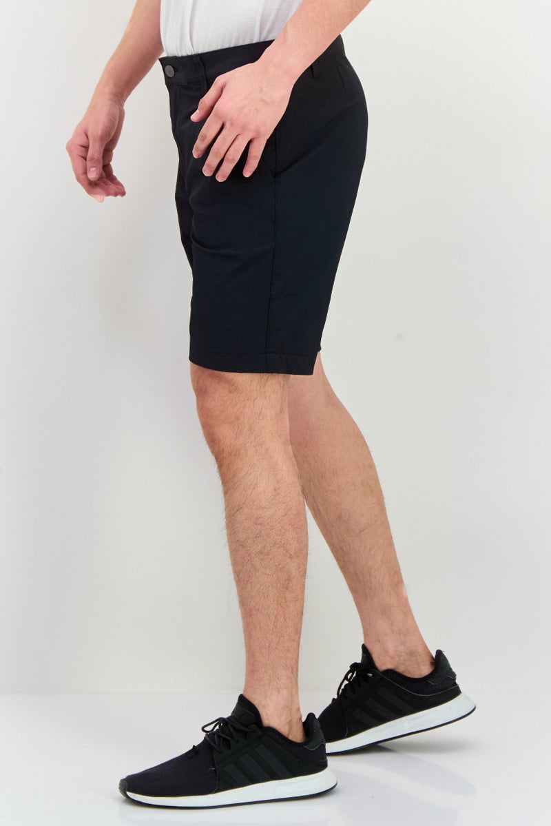 VINCE CAMUTO Men Solid Chino Shorts, Charcoal - Image 2