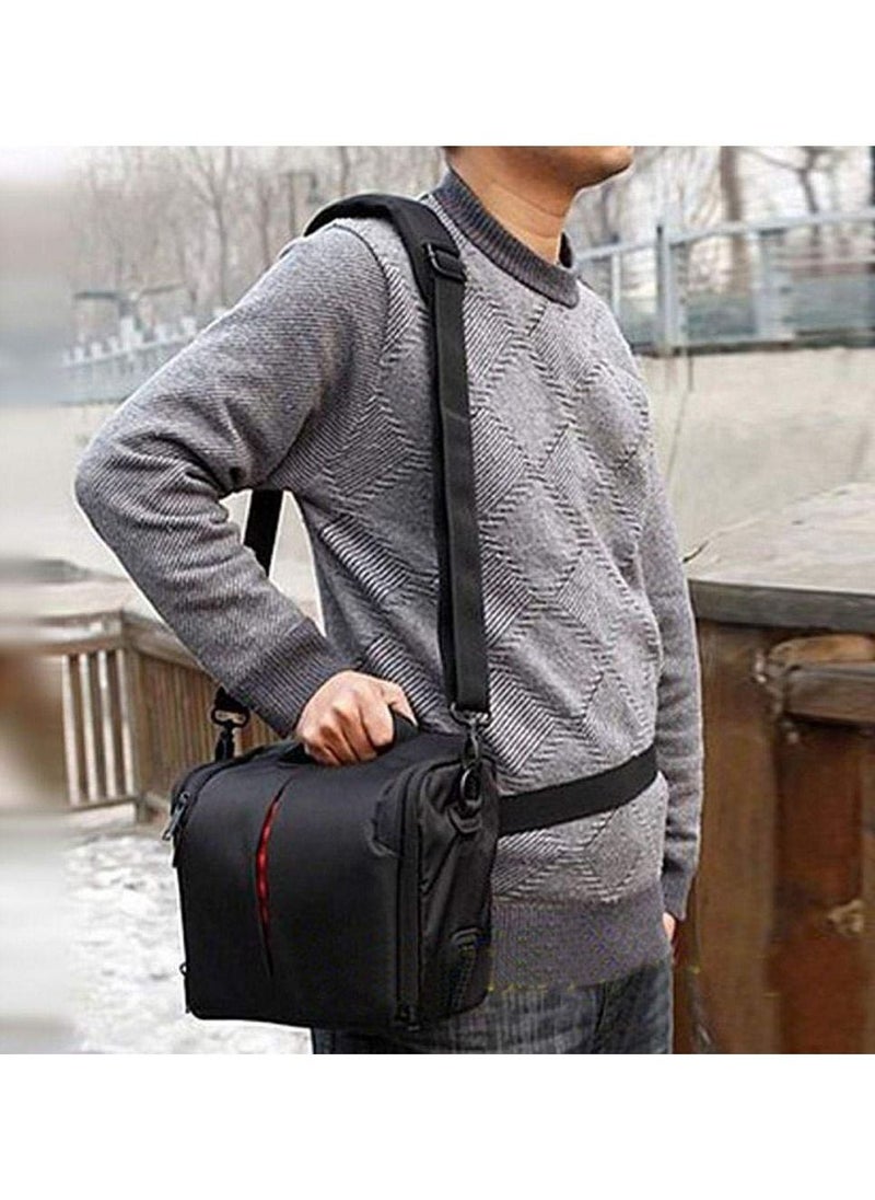 Generic Waterproof Anti-Shock DSLR Camera Bag for Canon Nikon Samsung and Sony - Black  - Image 5