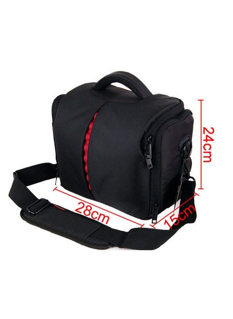 Generic Waterproof Anti-Shock DSLR Camera Bag for Canon Nikon Samsung and Sony - Black  - Image 4