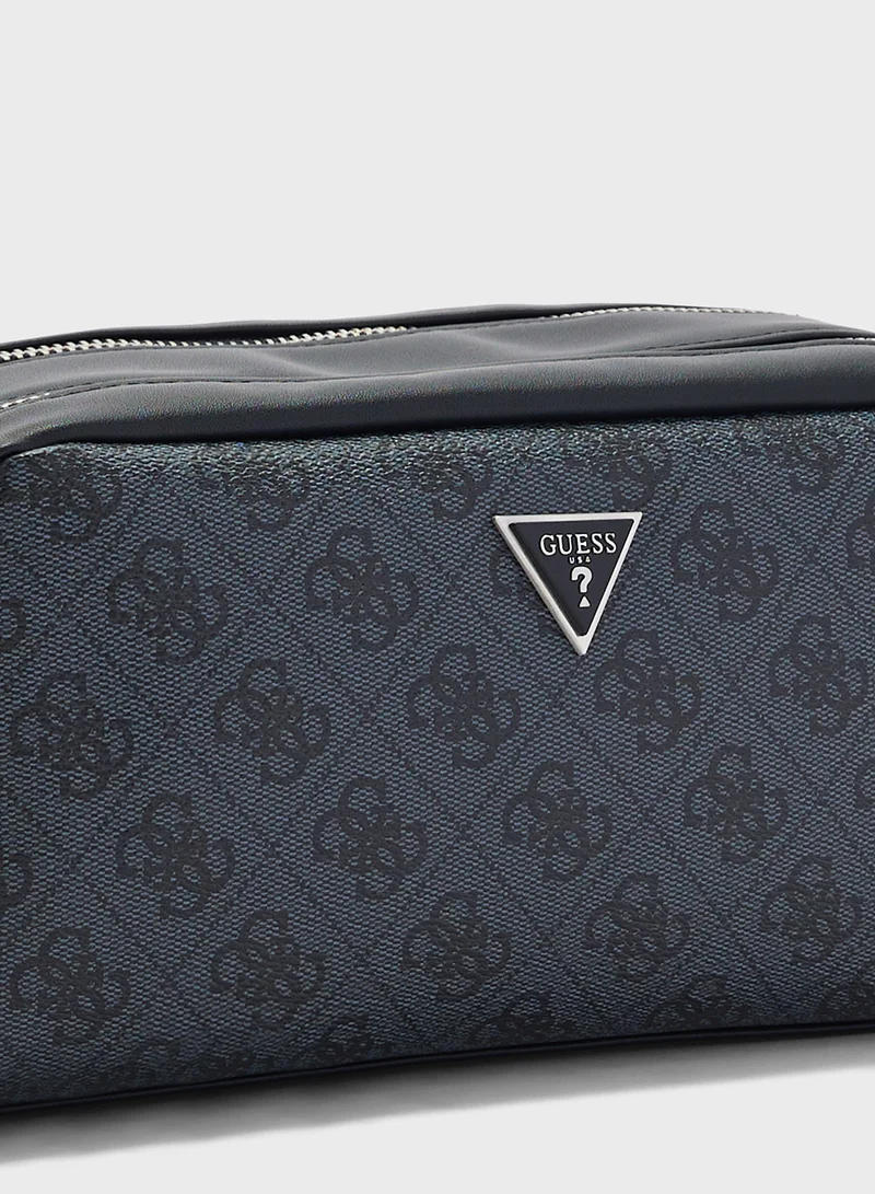 GUESS Logo Wash Bag