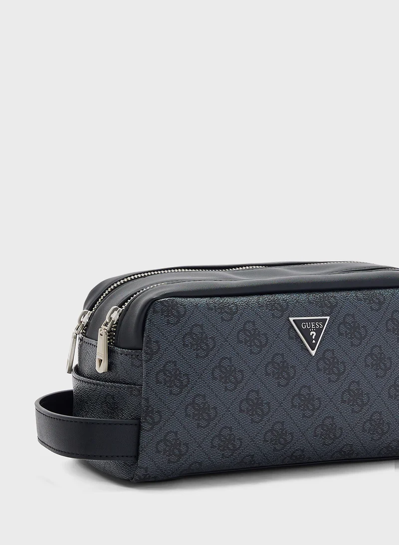 GUESS Logo Wash Bag