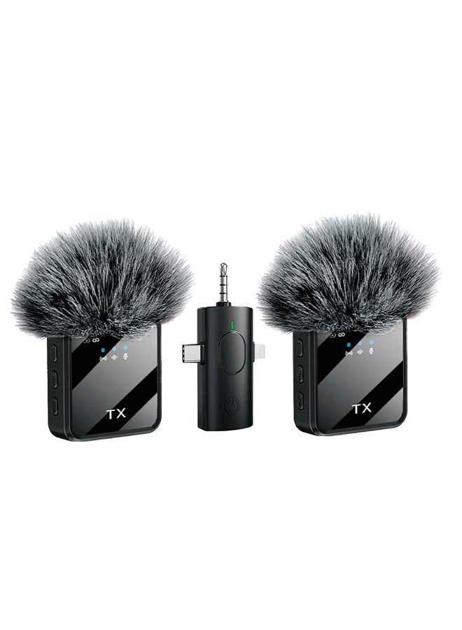 Torima ميكروفون لاسلكي TORİMA F11-2 – أسود - Image 1