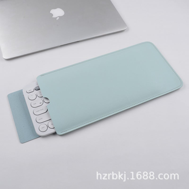 Logitech K380 Wireless Bluetooth Protective Case Leather Case Liner Bag Pu Leather Case Without Magnet Storage - Image 2