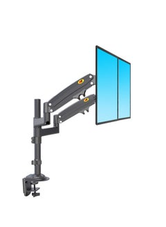 NB NORTH BAYOU NB North Bayou H180 Dual Monitor Mount - Adjustable for 17'' to 27'' Screens  - Image 2