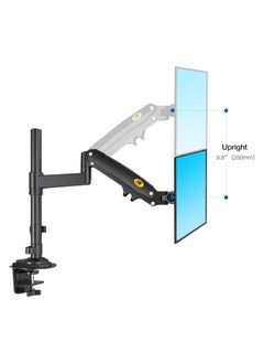 NB NORTH BAYOU NB North Bayou H180 Dual Monitor Mount - Adjustable for 17'' to 27'' Screens  - Image 5