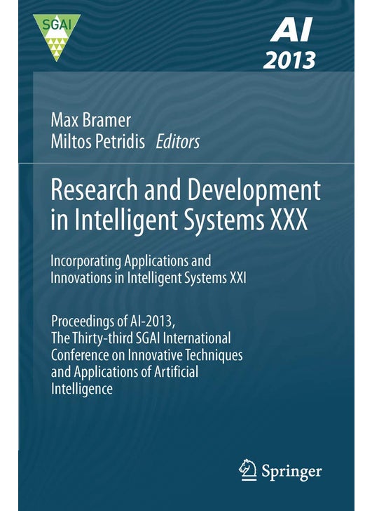 Research and Development in Intelligent Systems XX: Incorporating Applications and Innovations in Inte
