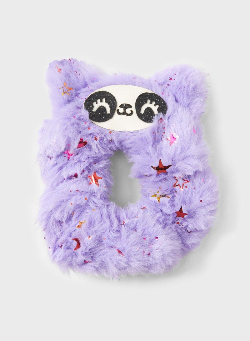 Claires Kids Panda Scrunchies 