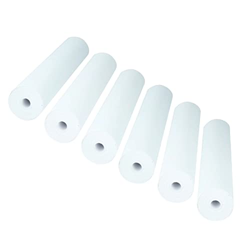 NYEAR 6 Rolls A4 Quick-dry Thermal Paper (210mm/8.27"width/7.6m long,Φ1.18") for portable printer,thicker brighter and the font is clearer to make the printing quality better, (1 roll-27 Sheets) - Image 4