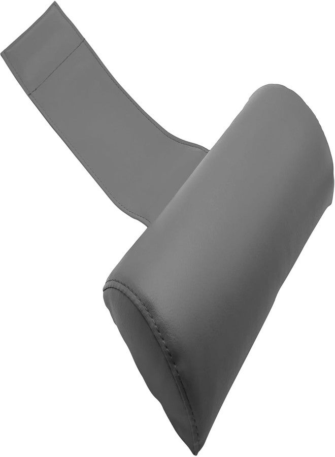 Poolzilla Universal Grey Spa Pillow, (1 Pack) Made of Soft Foam for Outdoor Hot Tubs and Chaise lounges - Adjustable Headrest and Weighted That Fits Any Spa - Image 1