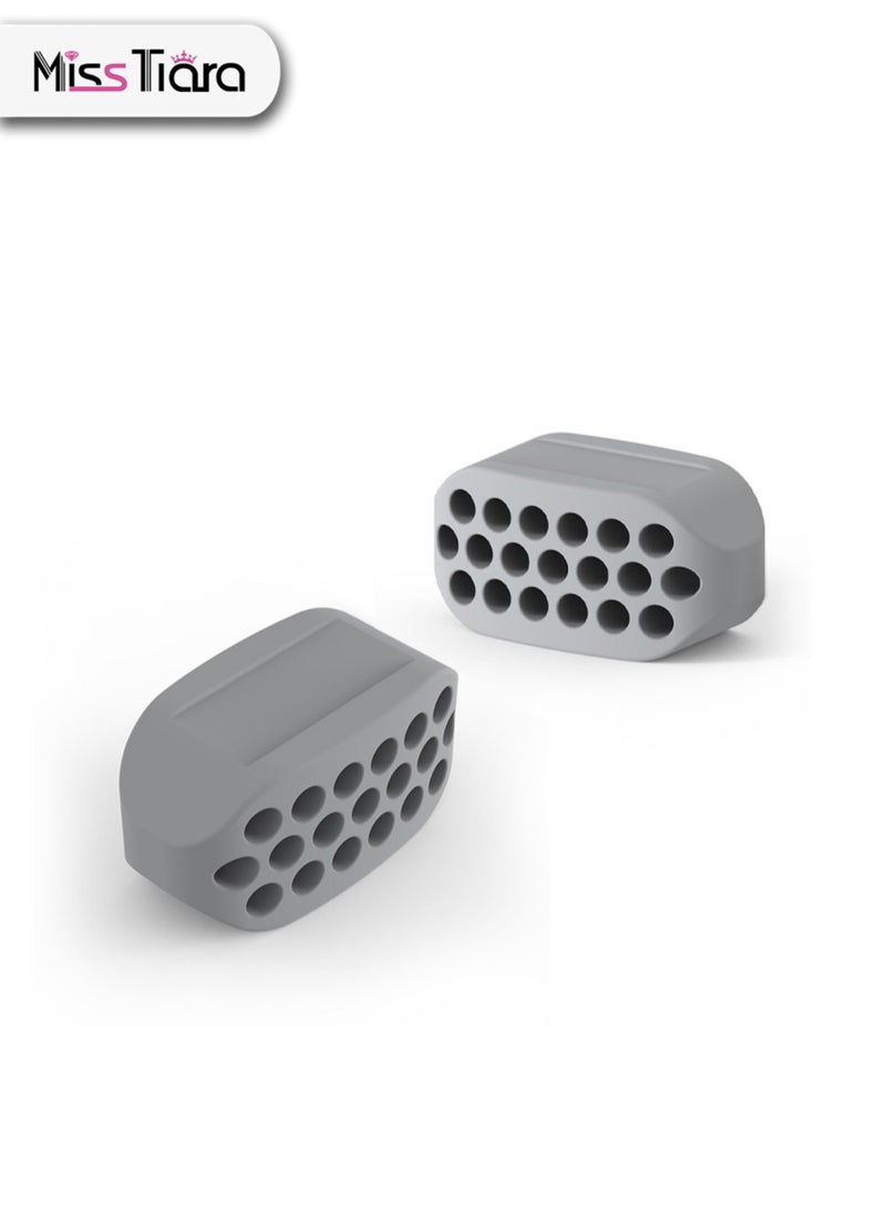 MissTiara 2-Piece Facial Muscle Shaping Chin Training Shaping Balls - Image 1