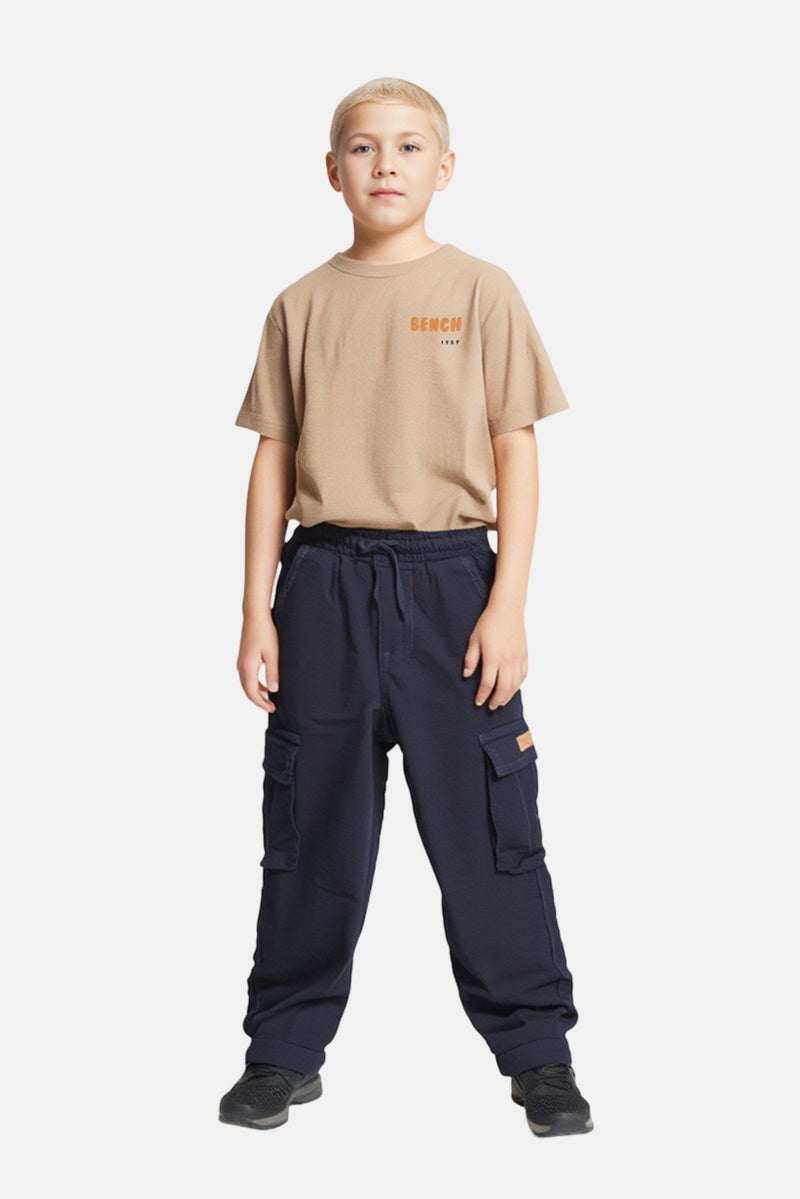 Bench Kids Boy 2 Pieces Short Sleeve Top And Pants Set, Multicolor - Image 1