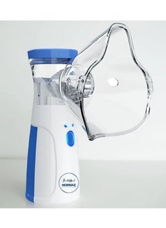 Normaz Ultrasonic Inhaler Mesh Nebulizer Portable Steam Inhaler Atomizer Compact Machine for Adults and Kids Super Nebulise Quiet Handheld Ultrasonic Mesh with Auto-Cleaning Modes for Travel  - Image 1