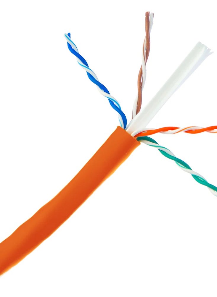 prolink ProLink Network Cable 305m CAT6 U/UTP PVC ORANGE  - Image 2