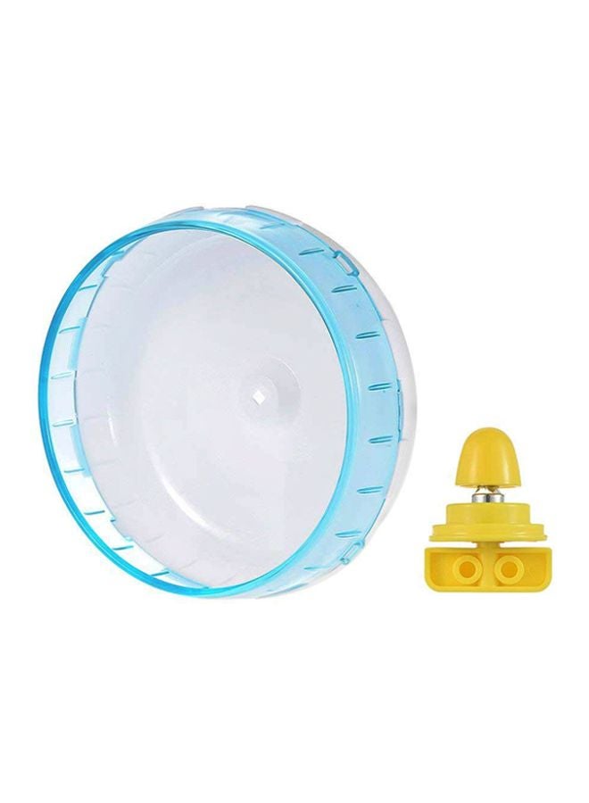 ANSELF Hamster Rat Exercise Wheel Blue/Clear - Image 1