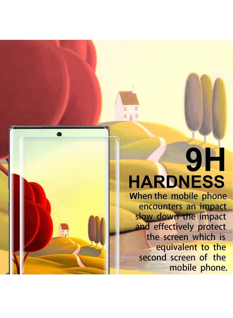DUSALA Samsung Note 20 Screen Protector UV Screen Protector 2 UV Lamp Clear Curved Edge Tempered Glass for Galaxy Note 20 5G - Image 4