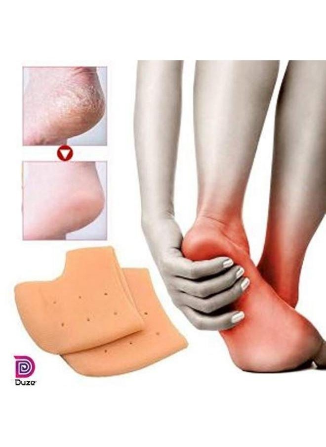 Generic Gel Foot Heel Anti-Crack Sets Protective Sleeve silicone  - Image 5