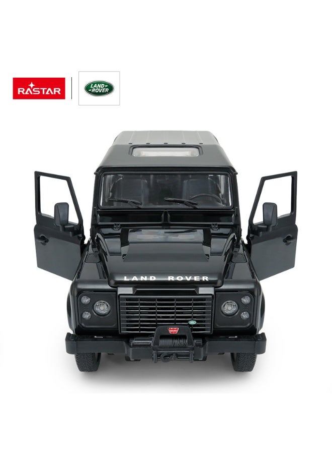 Rastar 1:14 Scale Land Rover Defender Remote Control Car, Officially Licensed Land Rover RC Toy Car for Kids - Image 4