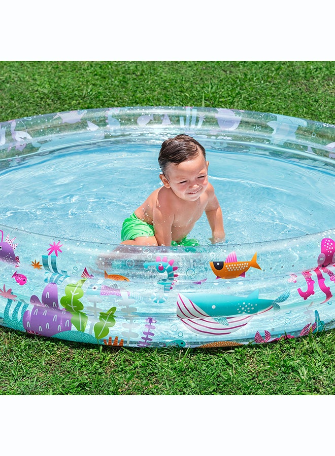 Bestway, φ6' x H13"/Φ1. x H33cm Deep Dive Play Pool Inflatable Outdoor Water Play Toy for Kids and Families, Durable Premium Quality Material, Easy Inflate and Deflate Design, Pool Beach Garden Summer Fun Activity, 83m - Image 3