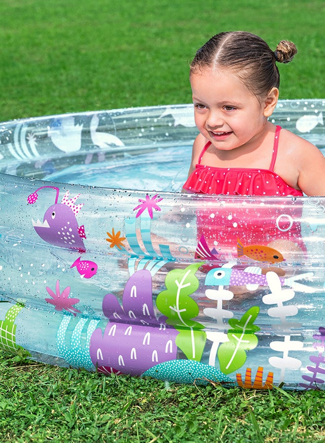 Bestway, φ6' x H13"/Φ1. x H33cm Deep Dive Play Pool Inflatable Outdoor Water Play Toy for Kids and Families, Durable Premium Quality Material, Easy Inflate and Deflate Design, Pool Beach Garden Summer Fun Activity, 83m - Image 4