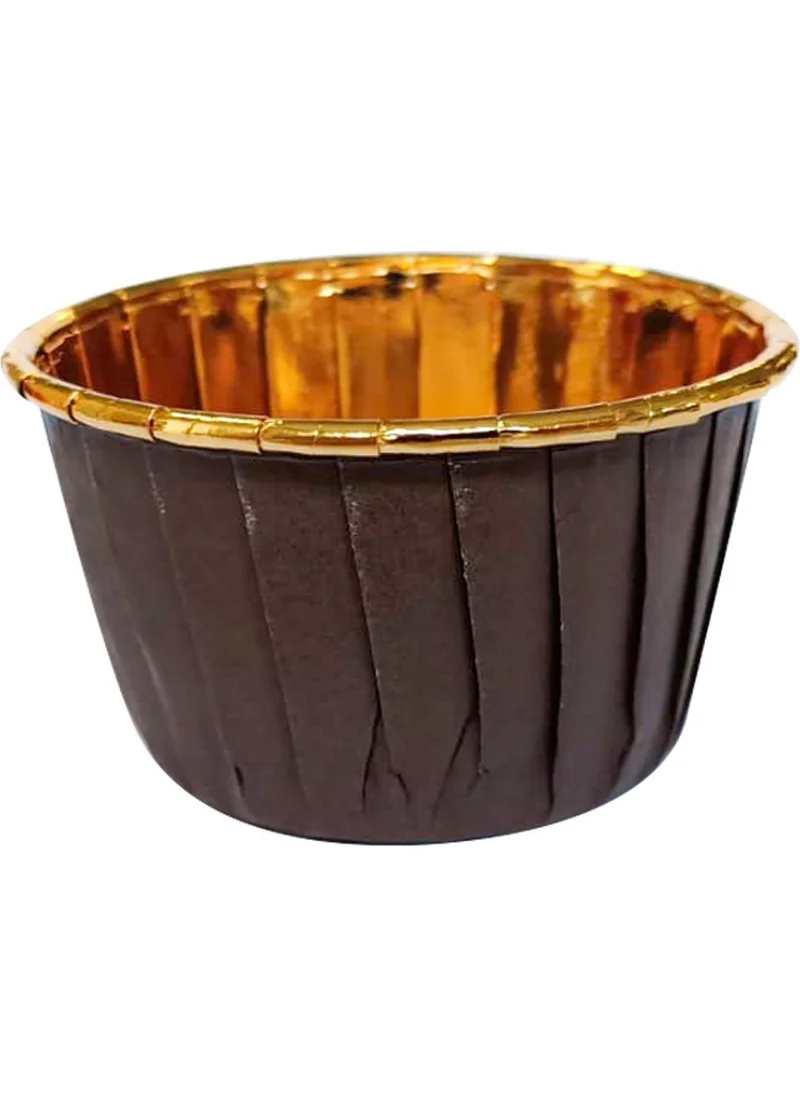 دولفين Muffin Cake Capsule Brown-Gold 25LI - V