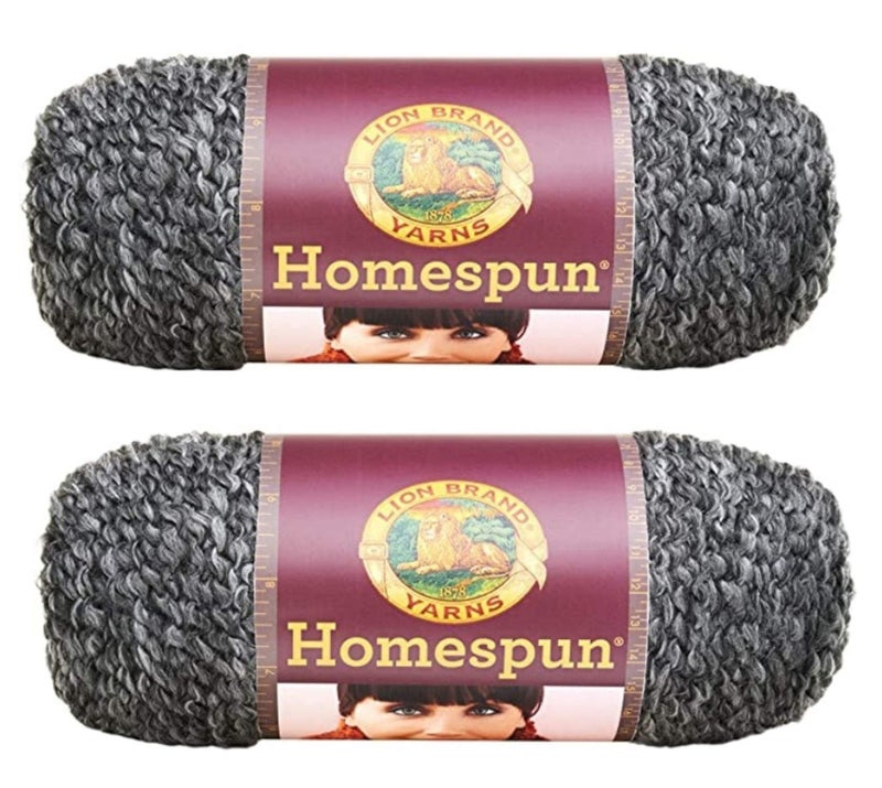 Lion Brand Yarn Bulk Buy Lion Brand Homespun Yarn 2Pack Edwardian 790312