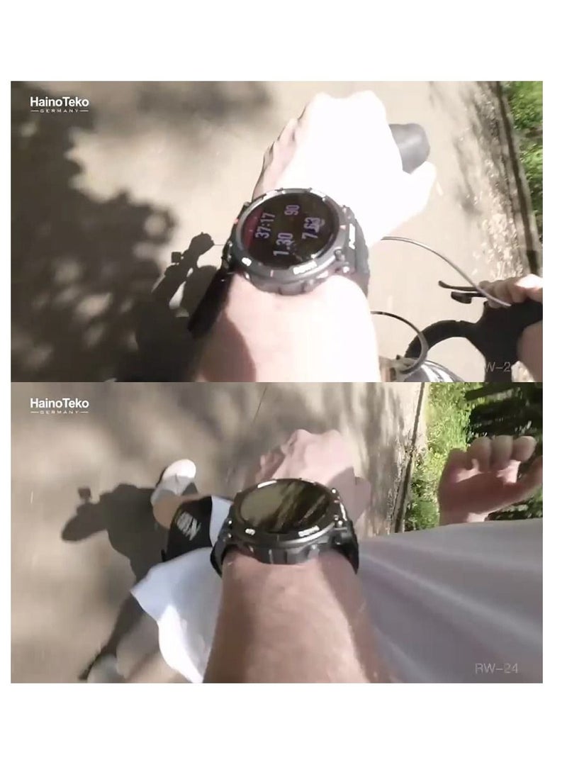 Haino Teko - Haino Teko Germany RW24 Sport Smart Watch with Waist Pack and Sports Sunglasses Combo Box - Image 1