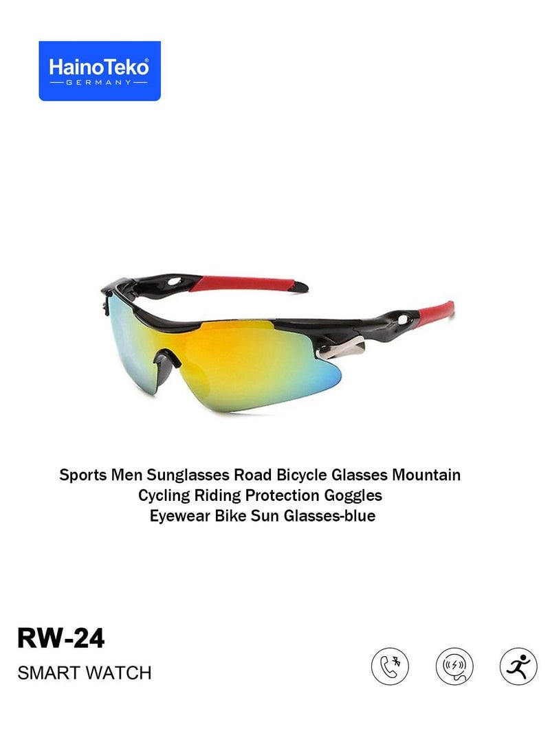 Haino Teko - Haino Teko Germany RW24 Sport Smart Watch with Waist Pack and Sports Sunglasses Combo Box - Image 1