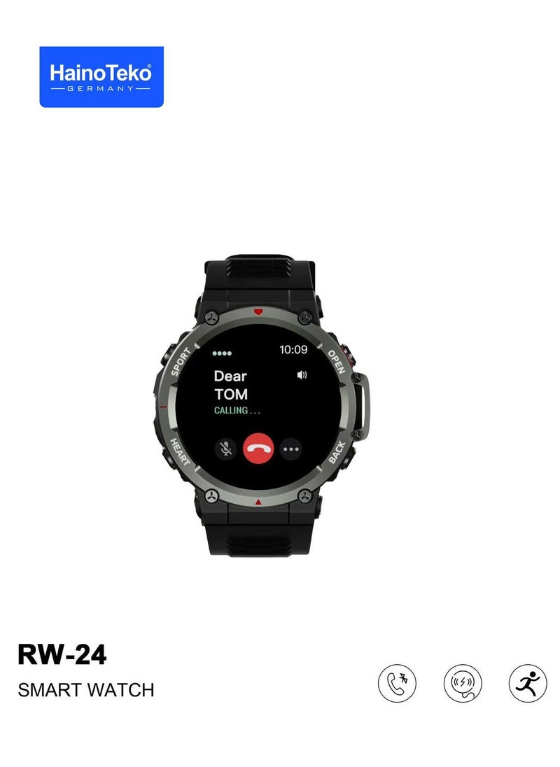Haino Teko - Haino Teko Germany RW24 Sport Smart Watch with Waist Pack and Sports Sunglasses Combo Box - Image 1