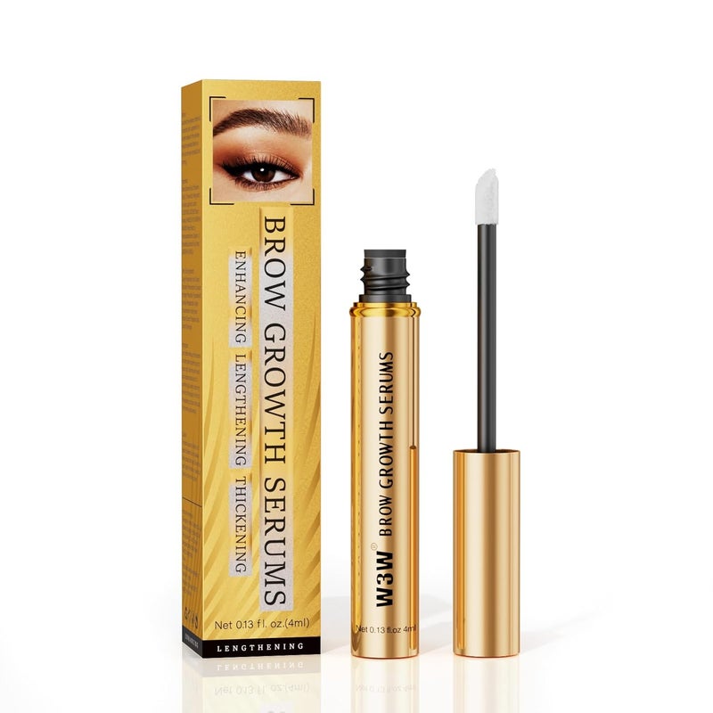 W3W 4ml Eyebrow Serum for Natural Brow Looks Brow Serum for ThickerFuller Eyebrow NoIrritating - Image 1