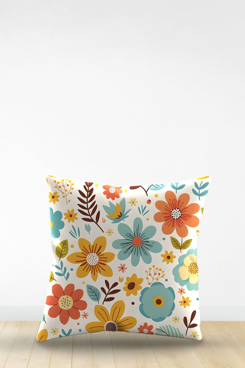 Double Sided Digital Printed Decorative Faux Leather Throw Pillow Cover  - Image 1