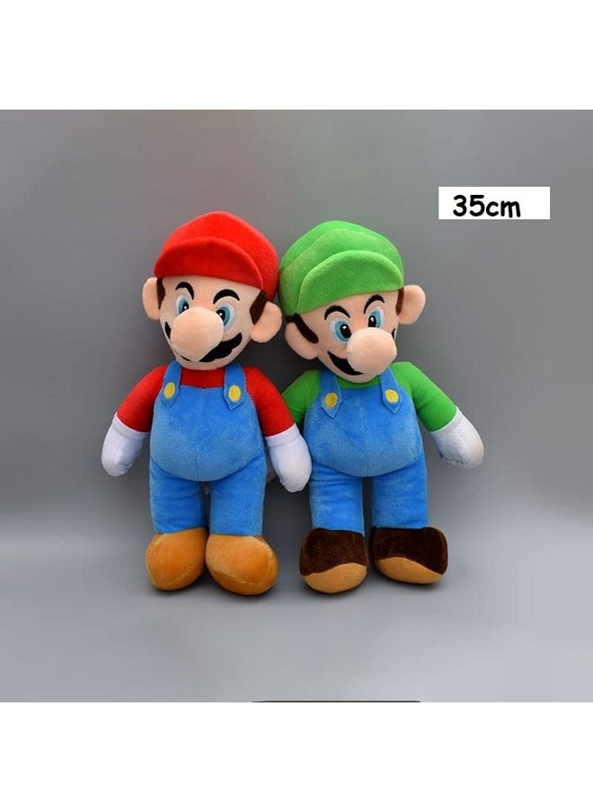 AVSHUB AVSHUB Combo Mariyo Luigi Plush Toy, Safe for Kids, Soft Toy for Kids Girls and Boys, Soft Toys Playing Home Decoration Gift for Girlfriend, Wife and Ladies Size - 35 cm  - Image 4