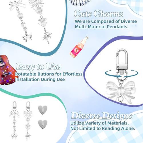 Tmtains 6Pcs Inserts Cardstock for Kindle Paperwhite Clear Case 2Pcs E-reader Charms Bracelets Decor for Women Men Reader Booklovers Vintage Theme Back Cover Inserts for Kindle 11-12th (6.8"x4.8") - Image 4